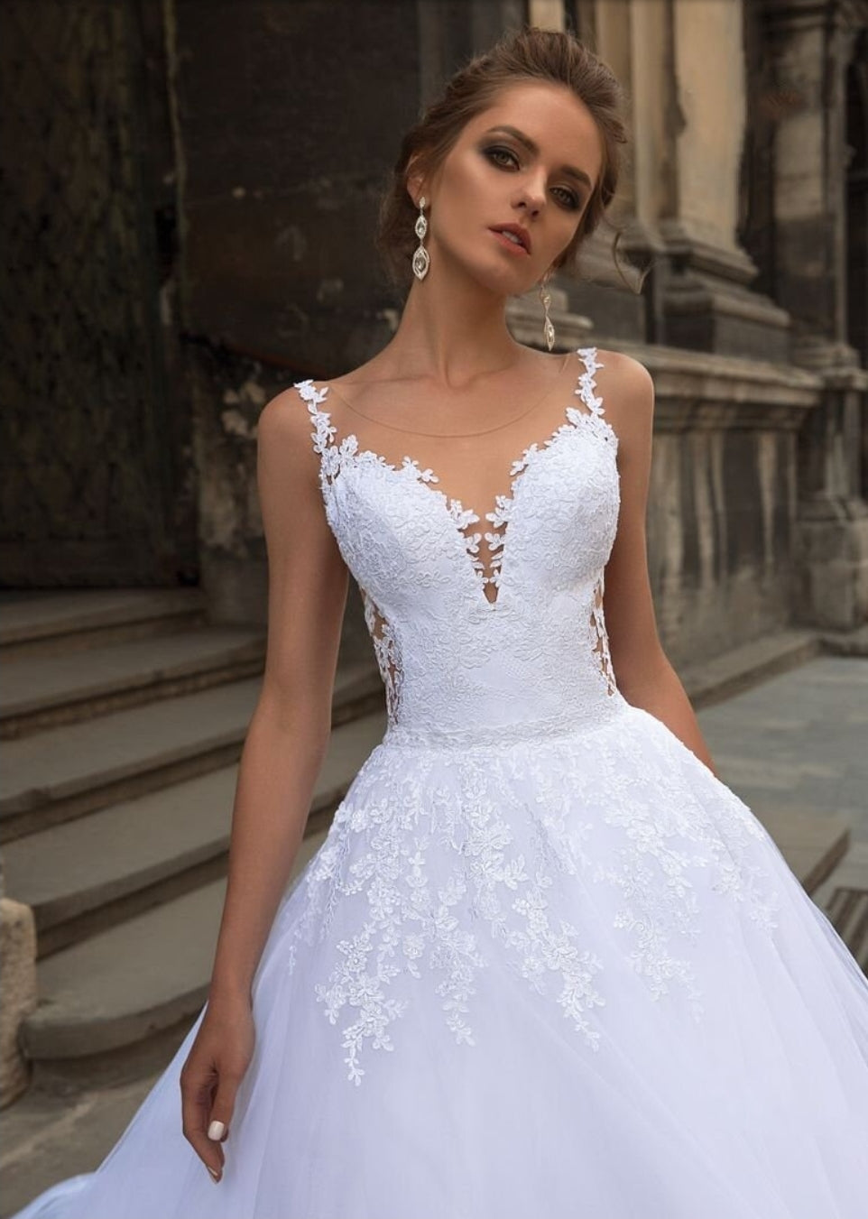Floral Sweetheart 3 Piece Interchangeable Gown