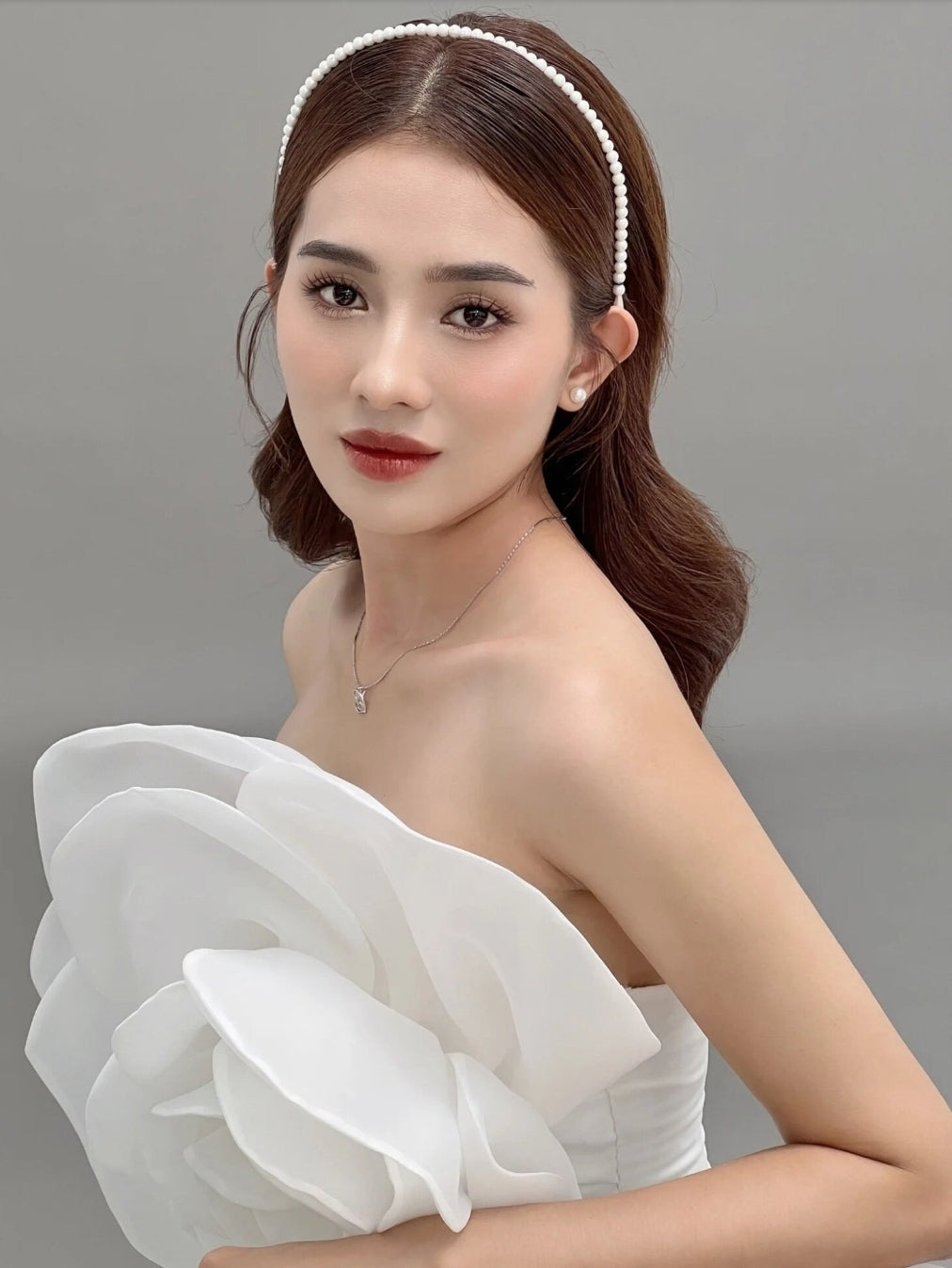 40 CM 3D Satin Organza Oversized Detached Flower Bridal, Special Occasion Accessorie