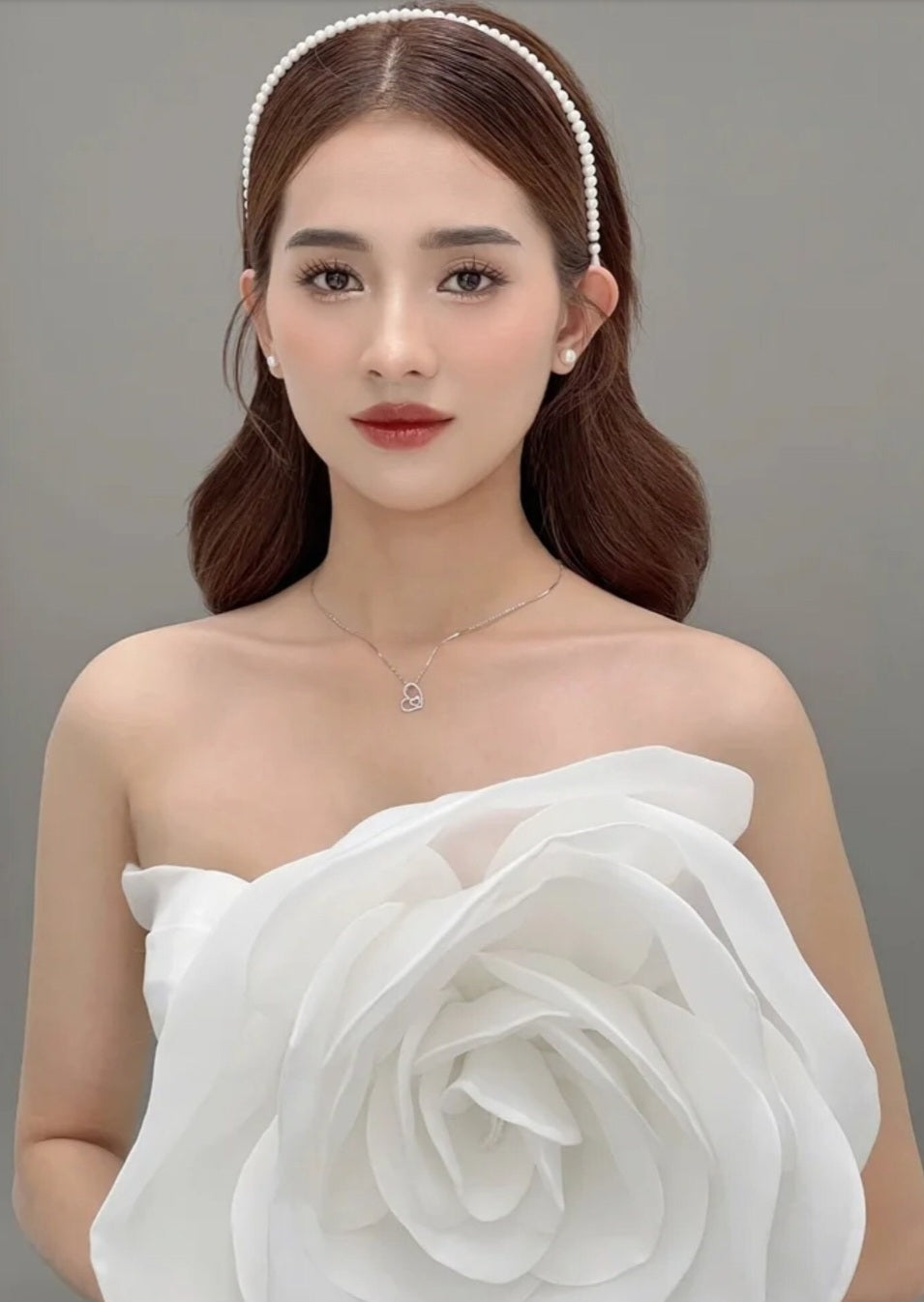 40 CM 3D Satin Organza Oversized Detached Flower Bridal, Special Occasion Accessorie