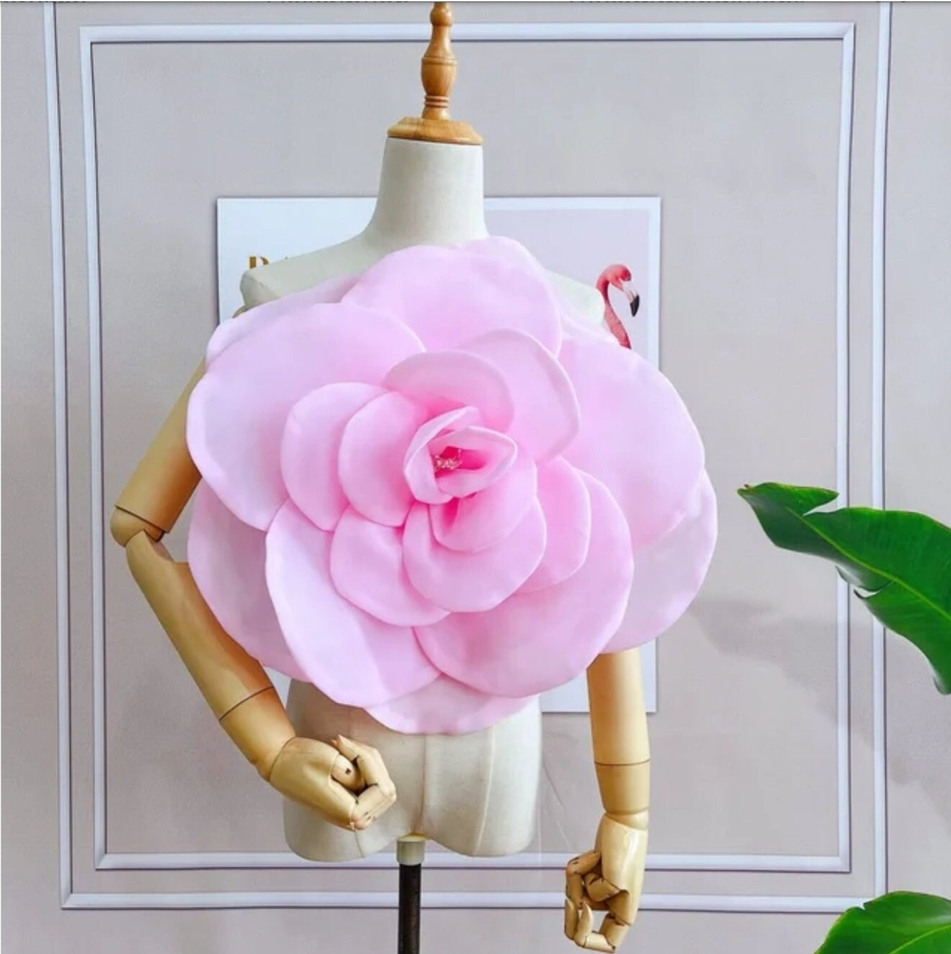 40 CM 3D Satin Organza Oversized Detached Flower Bridal, Special Occasion Accessorie