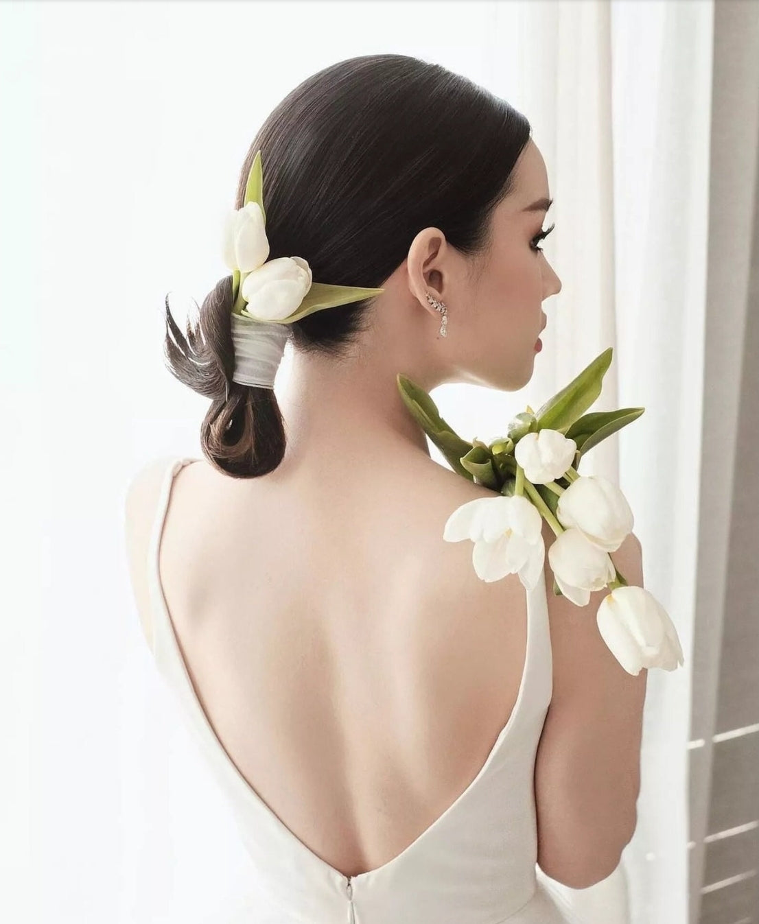 A Simple Bouquet Of Beauty Dress
