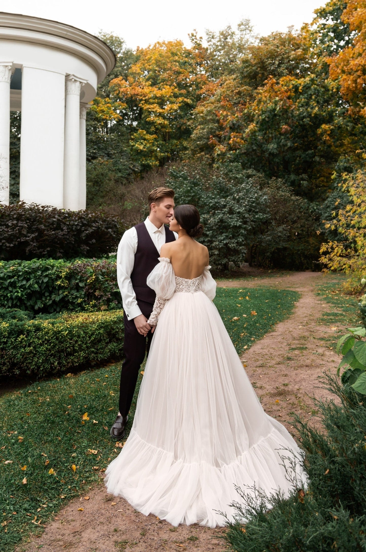 Detached Half Victorian Lace Pearl Beaded Sleeves