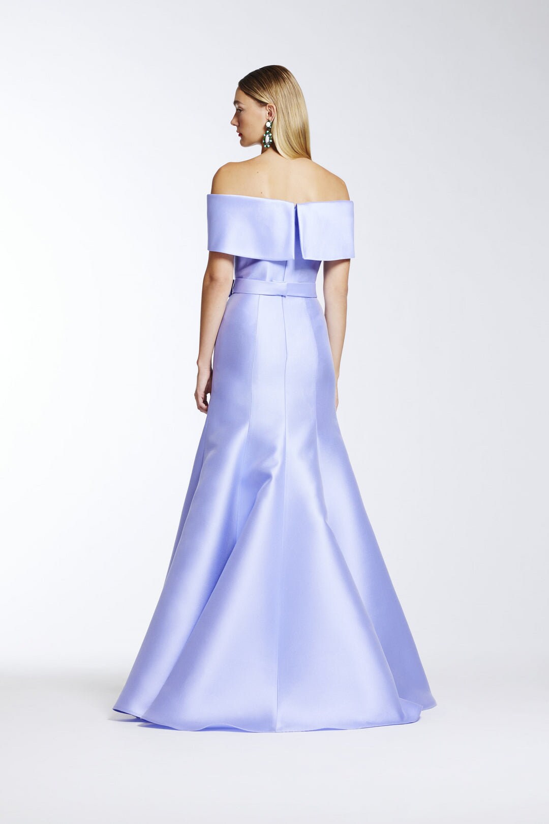 Special Occasion Off The Shoulder Fit to Flare Mother Of The Bride Special Occasion Gown