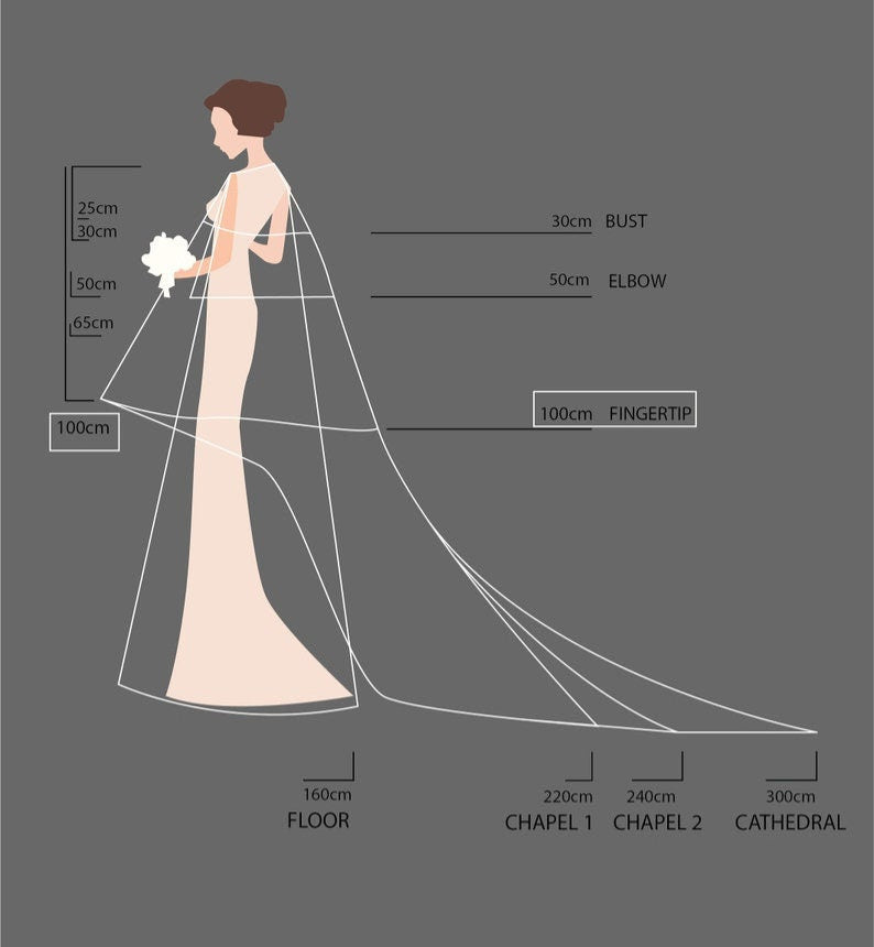 Tulle & Lace Appliqué Trim Bridal Cape