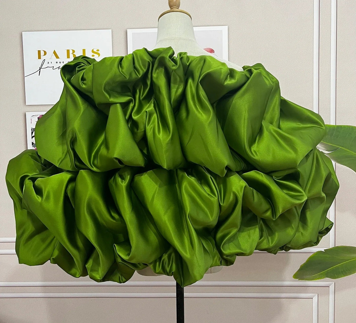 Voluminous Puff Style Bolero Off The Shoulder Shrug Cape