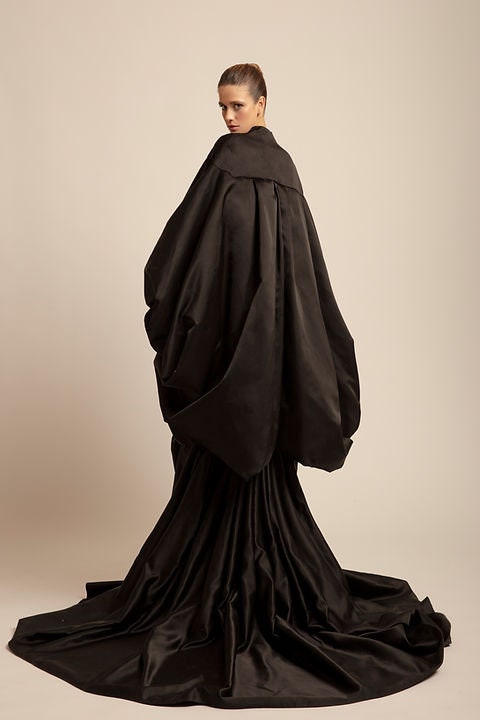 Satin Bubble Pleated Tie Front Bolero Jacket