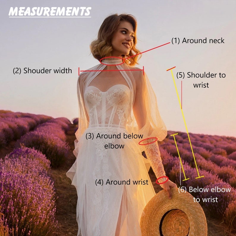 Detached Long Sleeve High Pearl Beaded Neck Bolero Sleeves