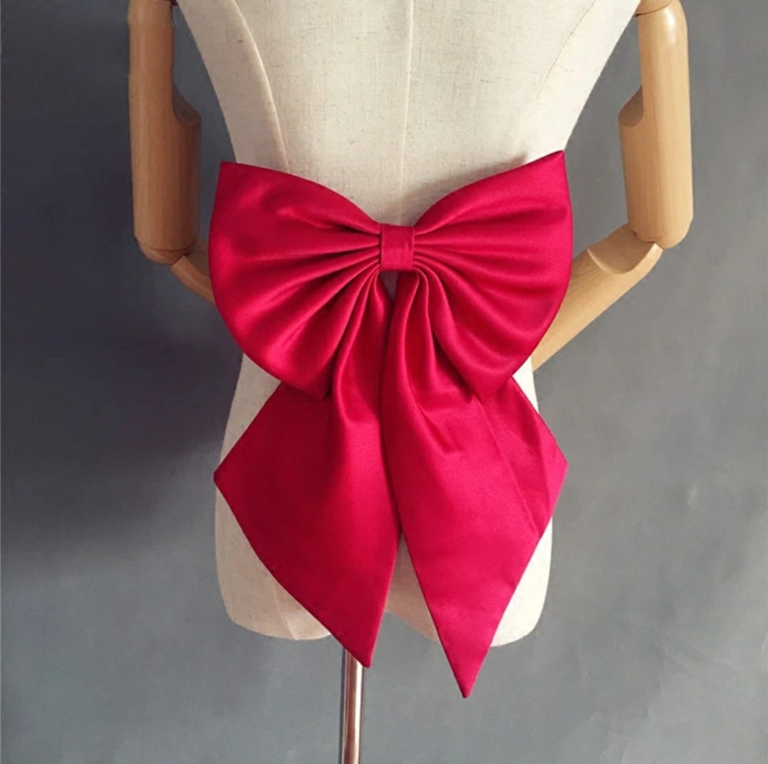 Simple Satin Detached Bridal Dress Bow