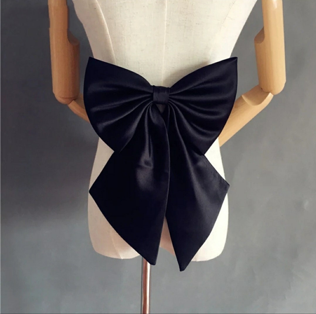 Simple Satin Detached Bridal Dress Bow