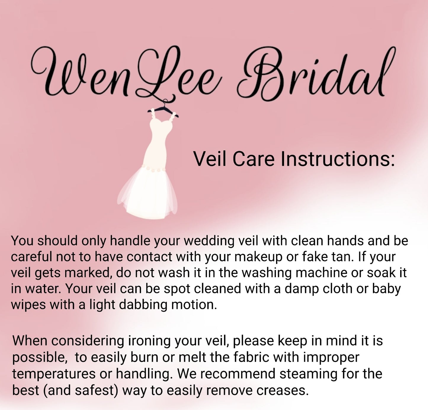 Simple Lace Appliqué Edge Trimmed Veil