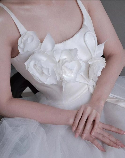 A Simple Bouquet Of Beauty Dress