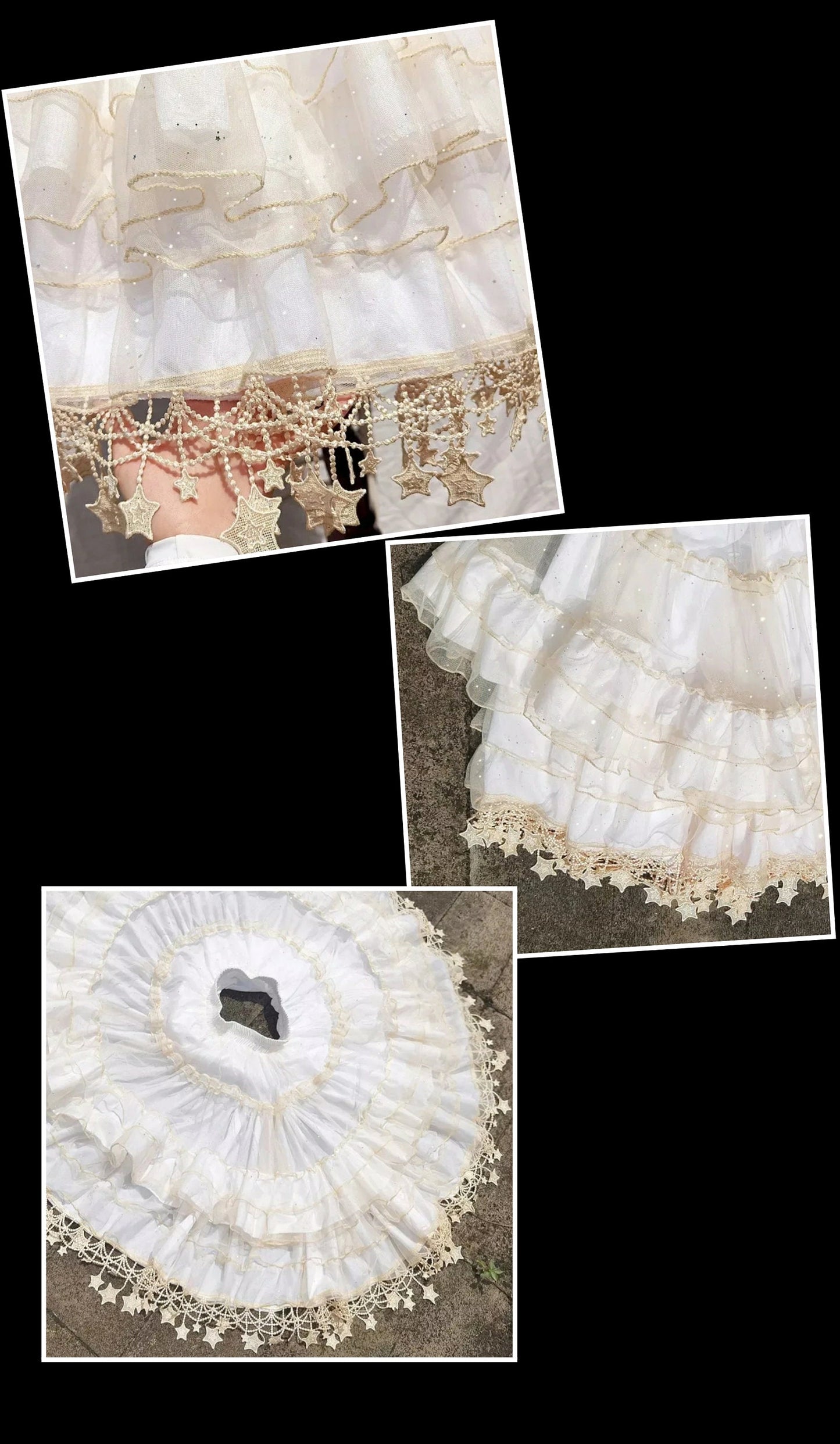Hanging Stars Lolita Petticoat/Crinoline Skirt