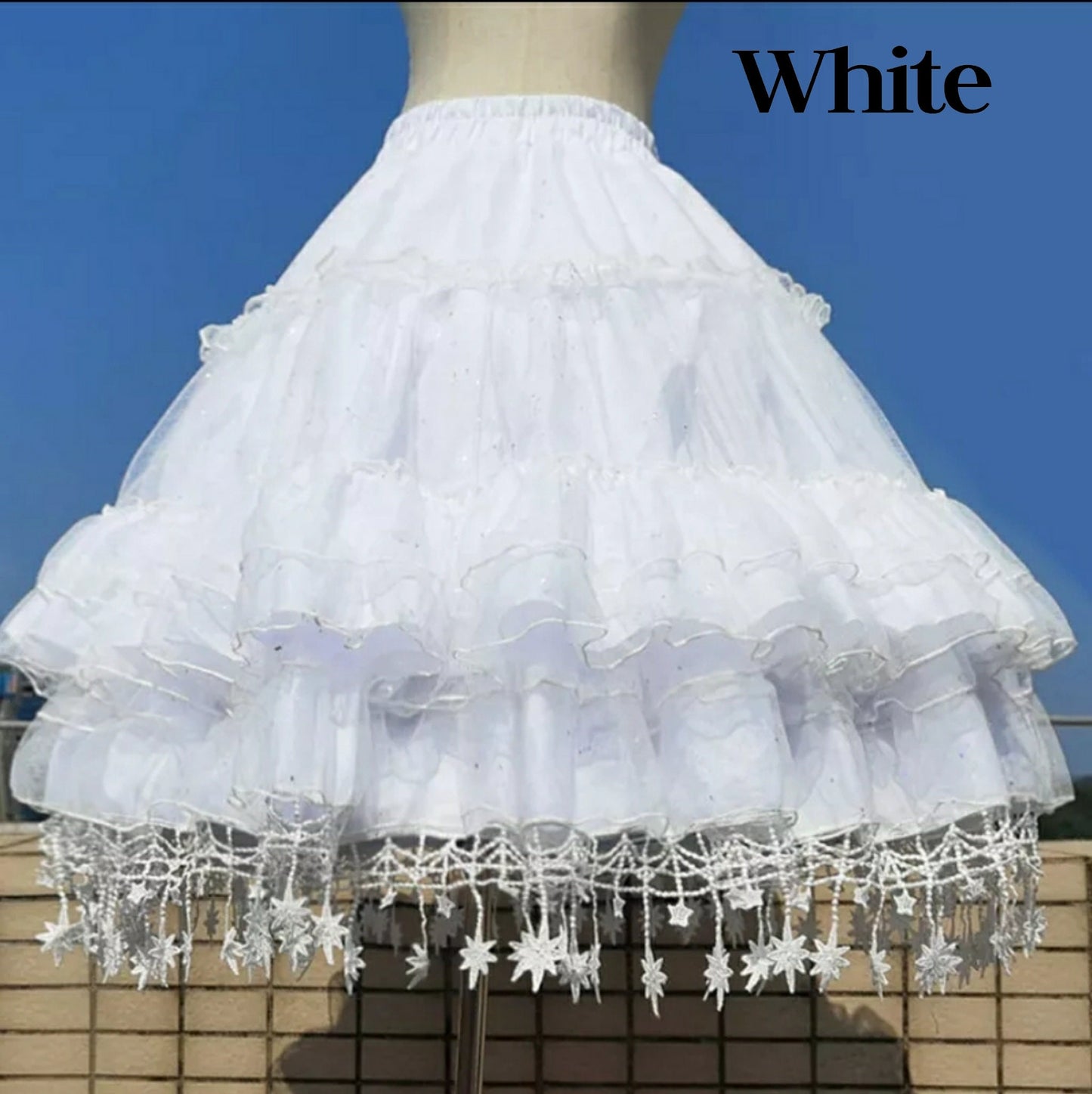 Hanging Stars Lolita Petticoat/Crinoline Skirt