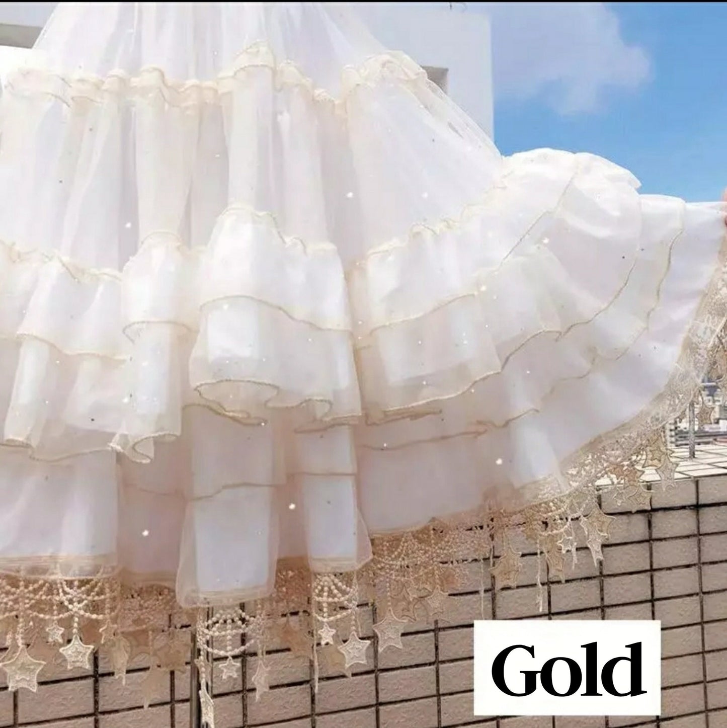 Hanging Stars Lolita Petticoat/Crinoline Skirt