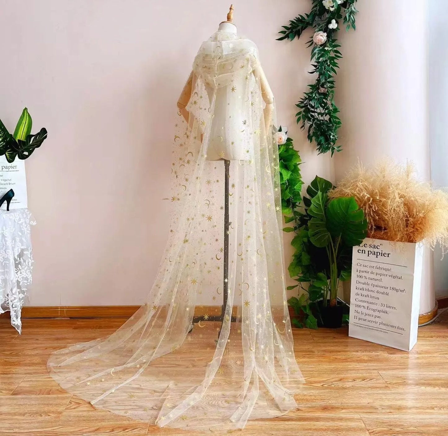 Celestial Simple Hooded Cape