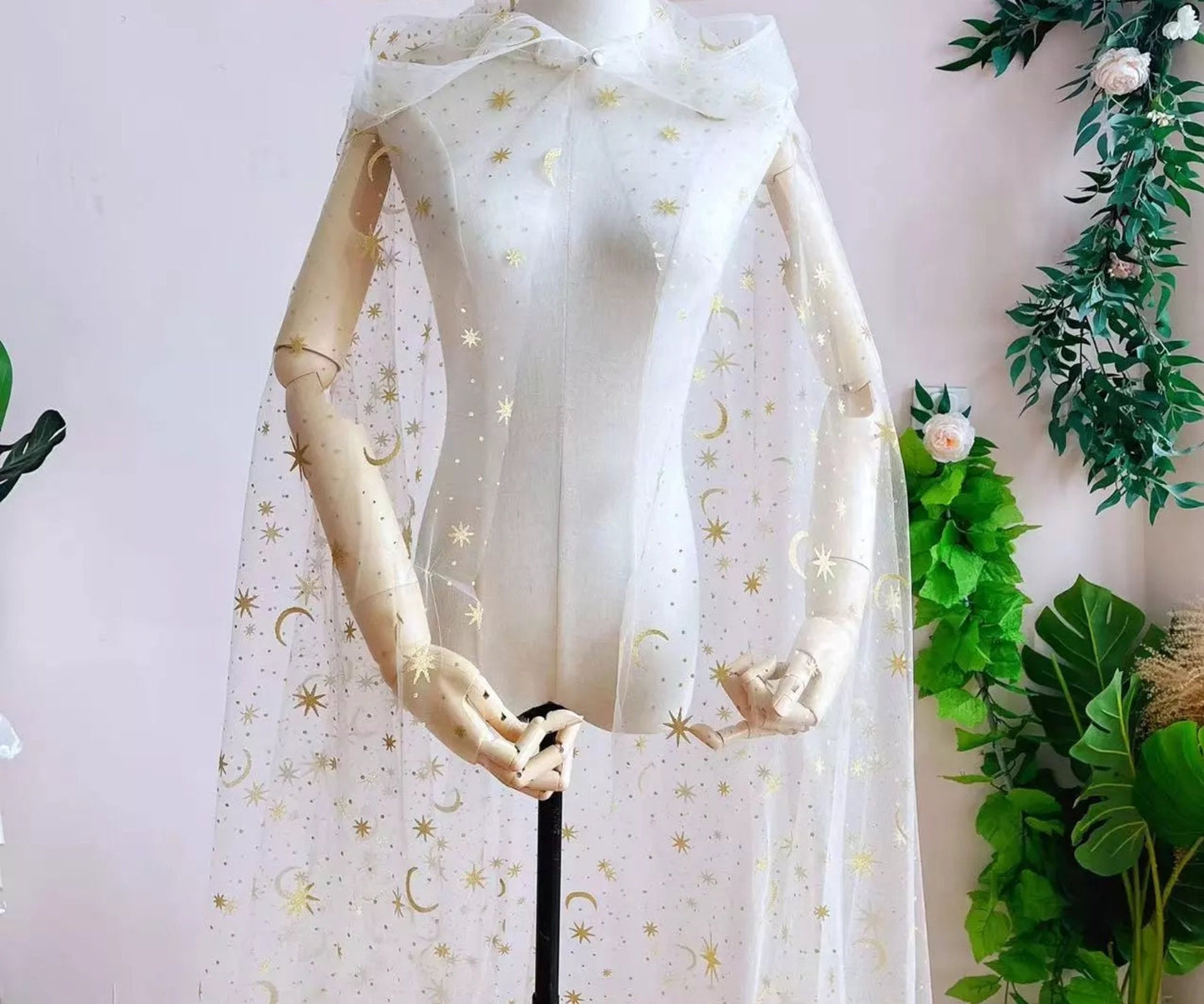 Celestial Simple Hooded Cape