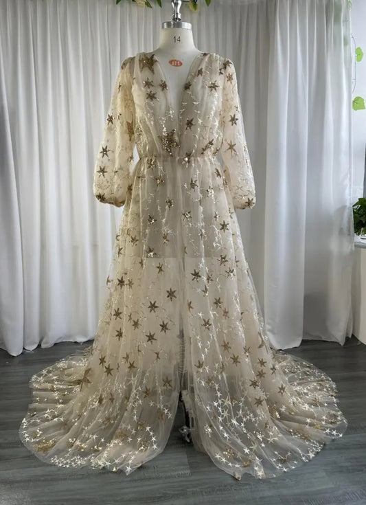 Celestial Tulle Dress Overlay