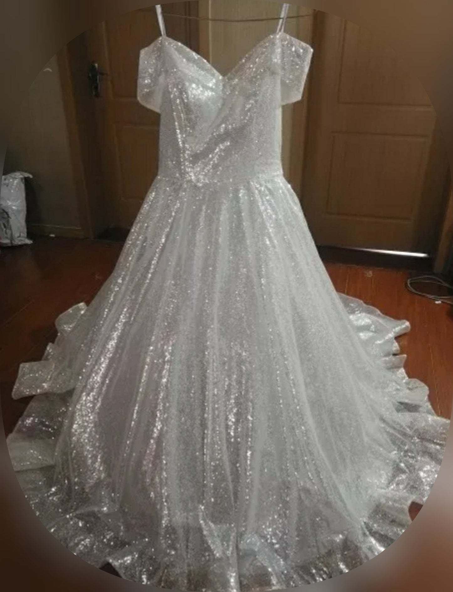 Glitter & Sequins Princess Gown