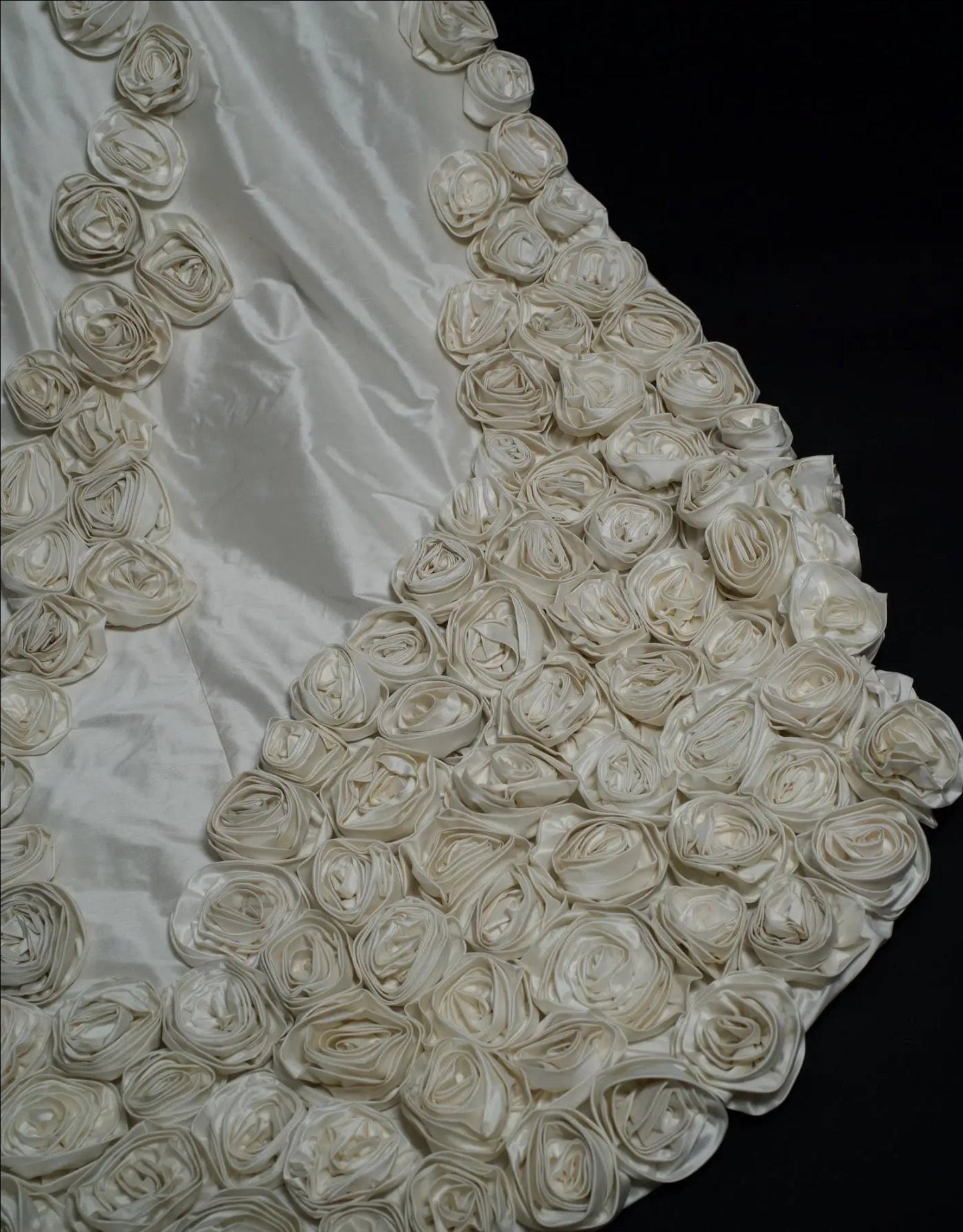 Vintage Historical Era 3D Floral Puff Sleeve Charming Bridal Special Occasion Party Event Cape Jacket