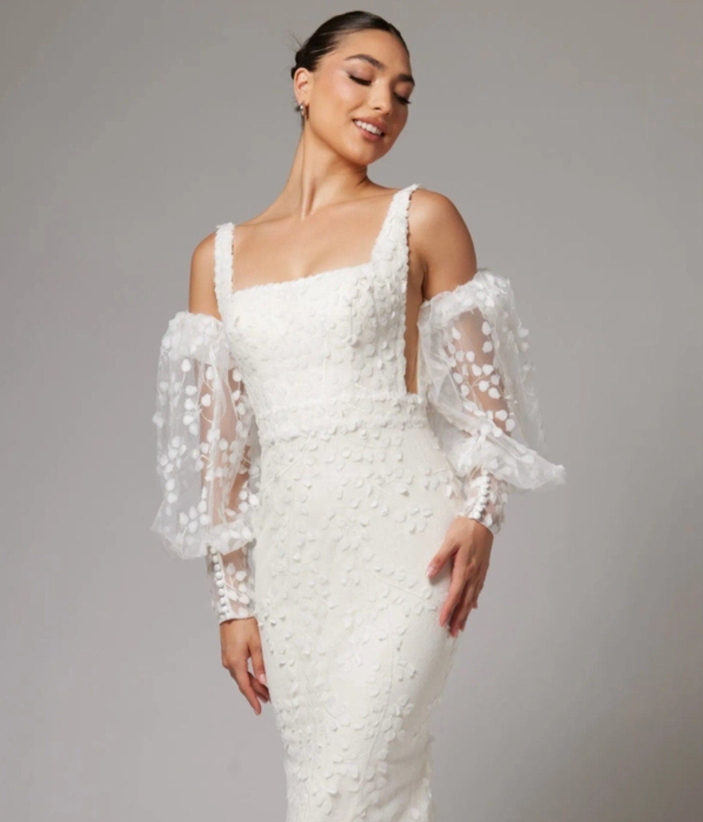 Detached Lilly Of The Valley Floral Sleeves