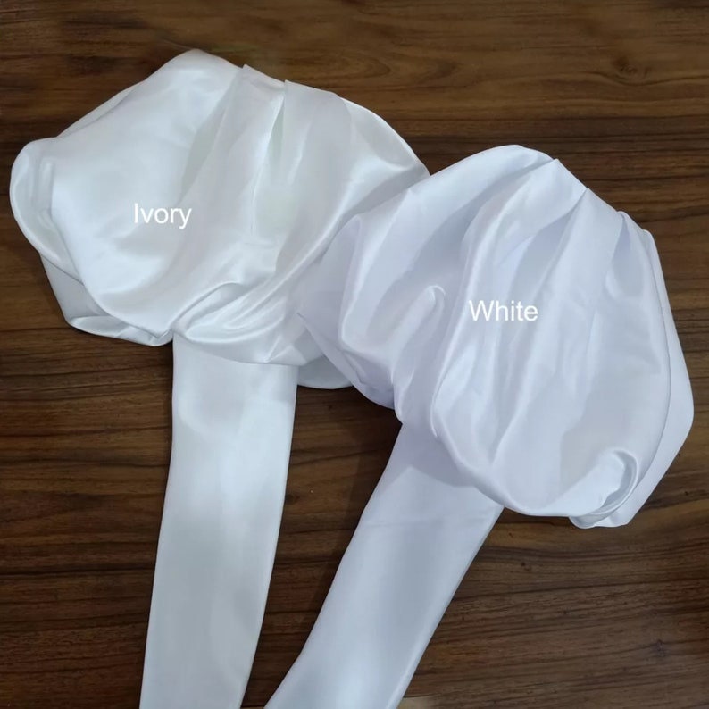 Detached Victorian Inspired Satin Sleeves